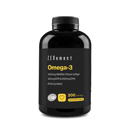 Omega-3 1000mg Wildfish Oil per softgel
