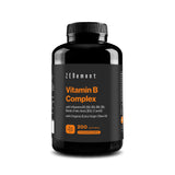 Vitamin B-Komplex mit Vitaminen B1, B2, B3, B5, B6, Biotin, Folsäure, B12, C und E