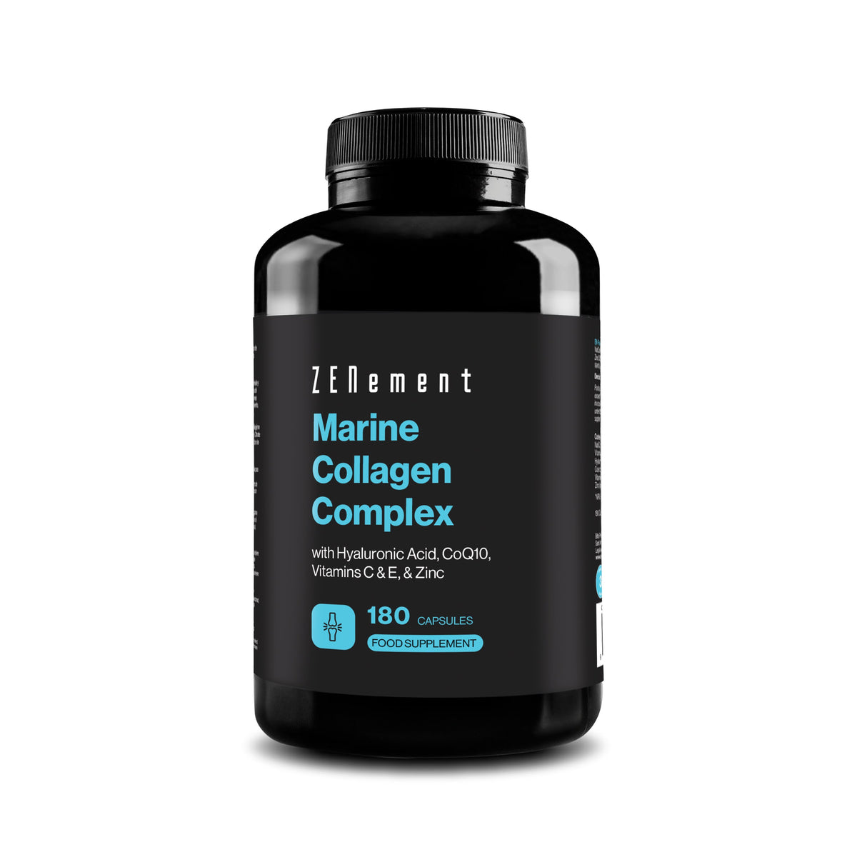 Marine Collagen Complex with Hyaluronic Acid, CoQ10, Vitamins C & E, & Zinc