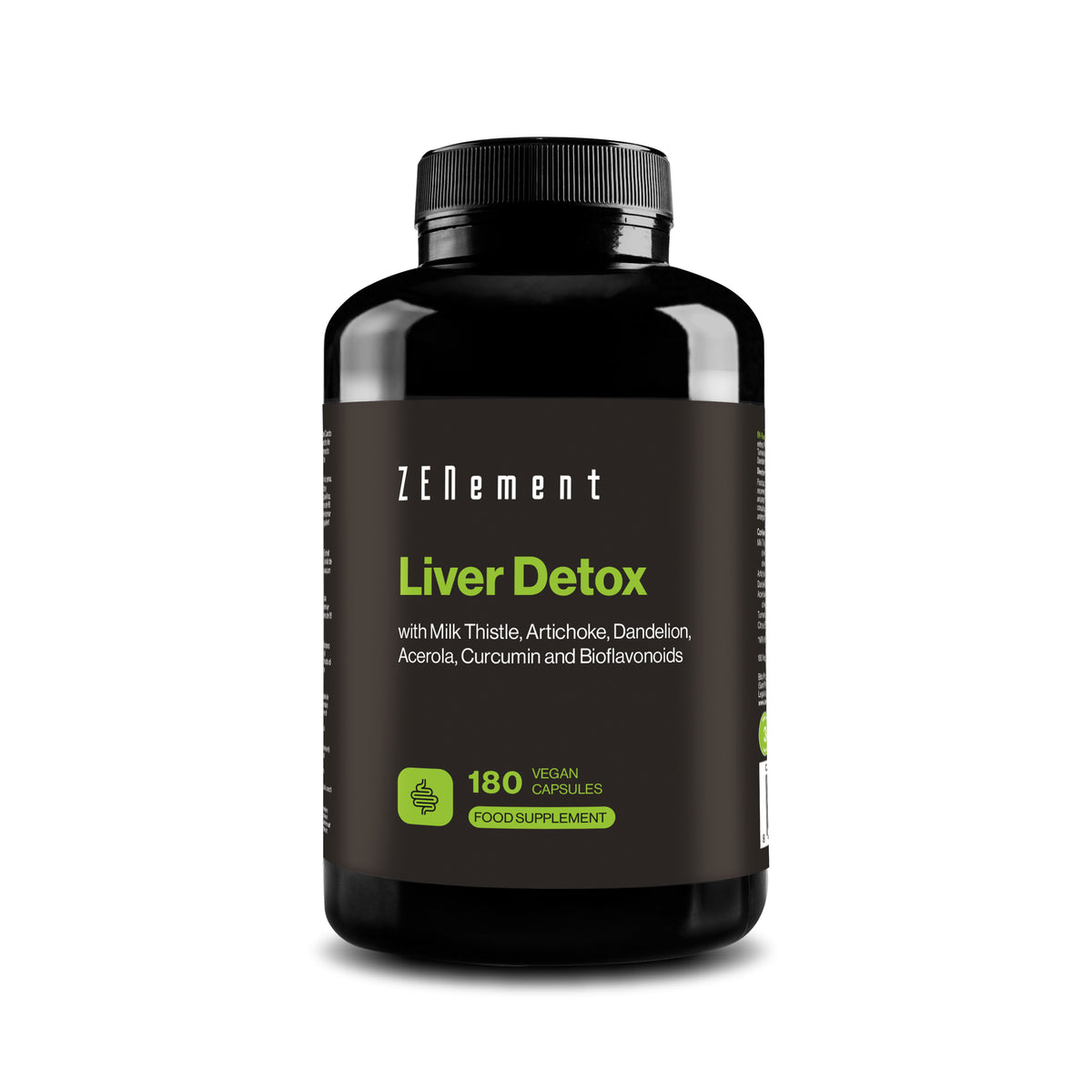 Liver Detox with Milk Thistle, Artichoke, Dandelion, Acerola, Curcumin and Bioflavonoids