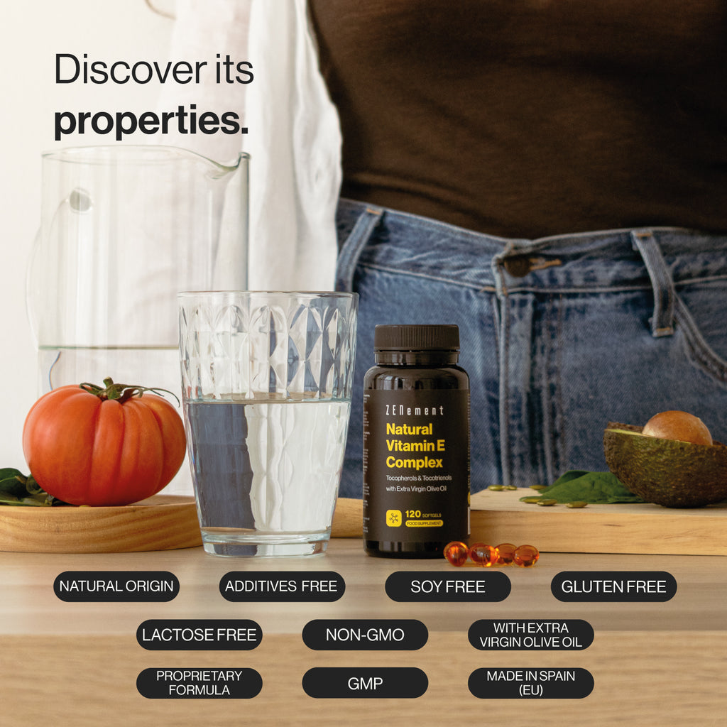Vitamine E Naturelle Complex Tocophérols & Tocotriénols
