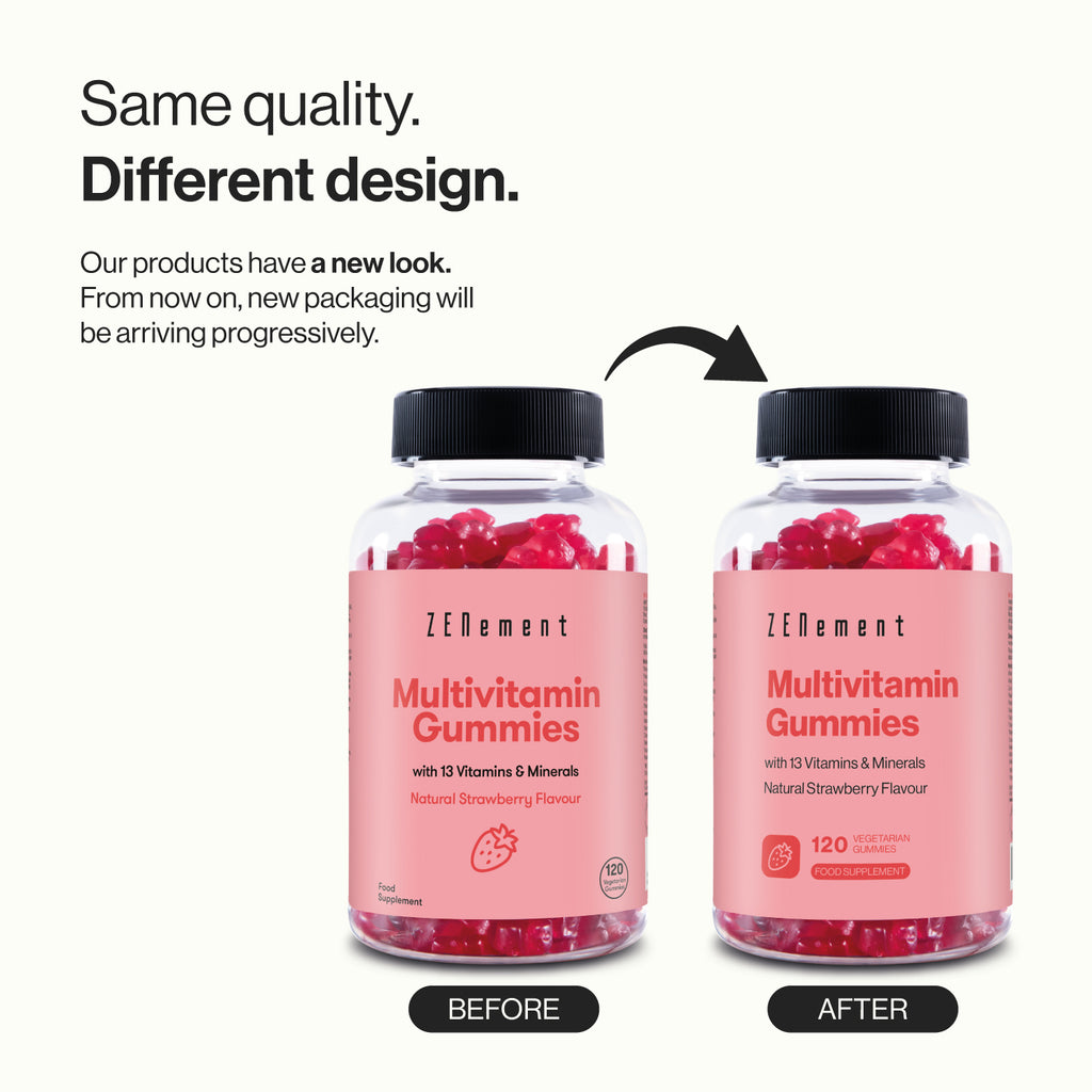 Multivitamines Gummies avec 13 Vitamines et Minéraux