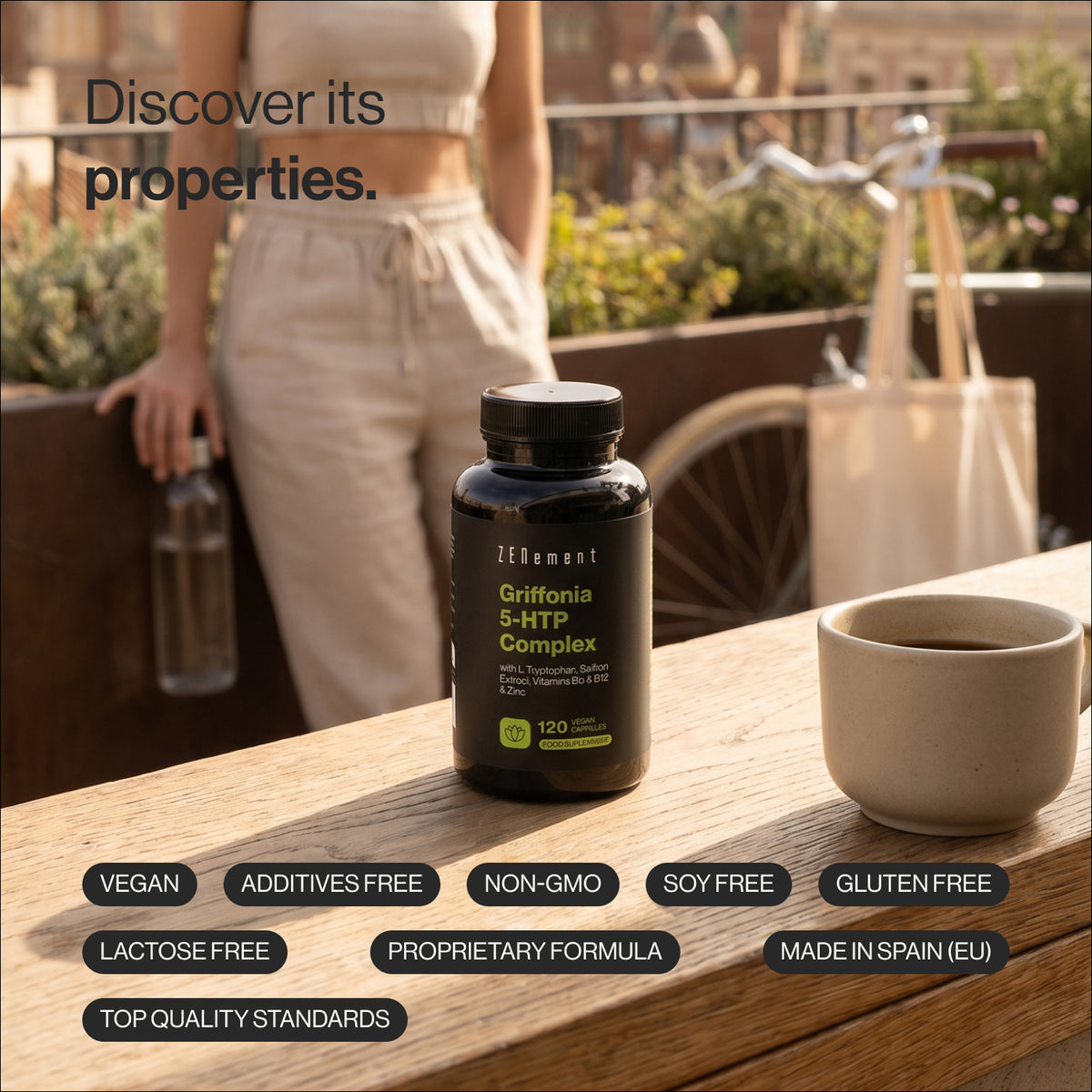 Griffonia 5-HTP Complex - with Saffron & L-Tryptophan