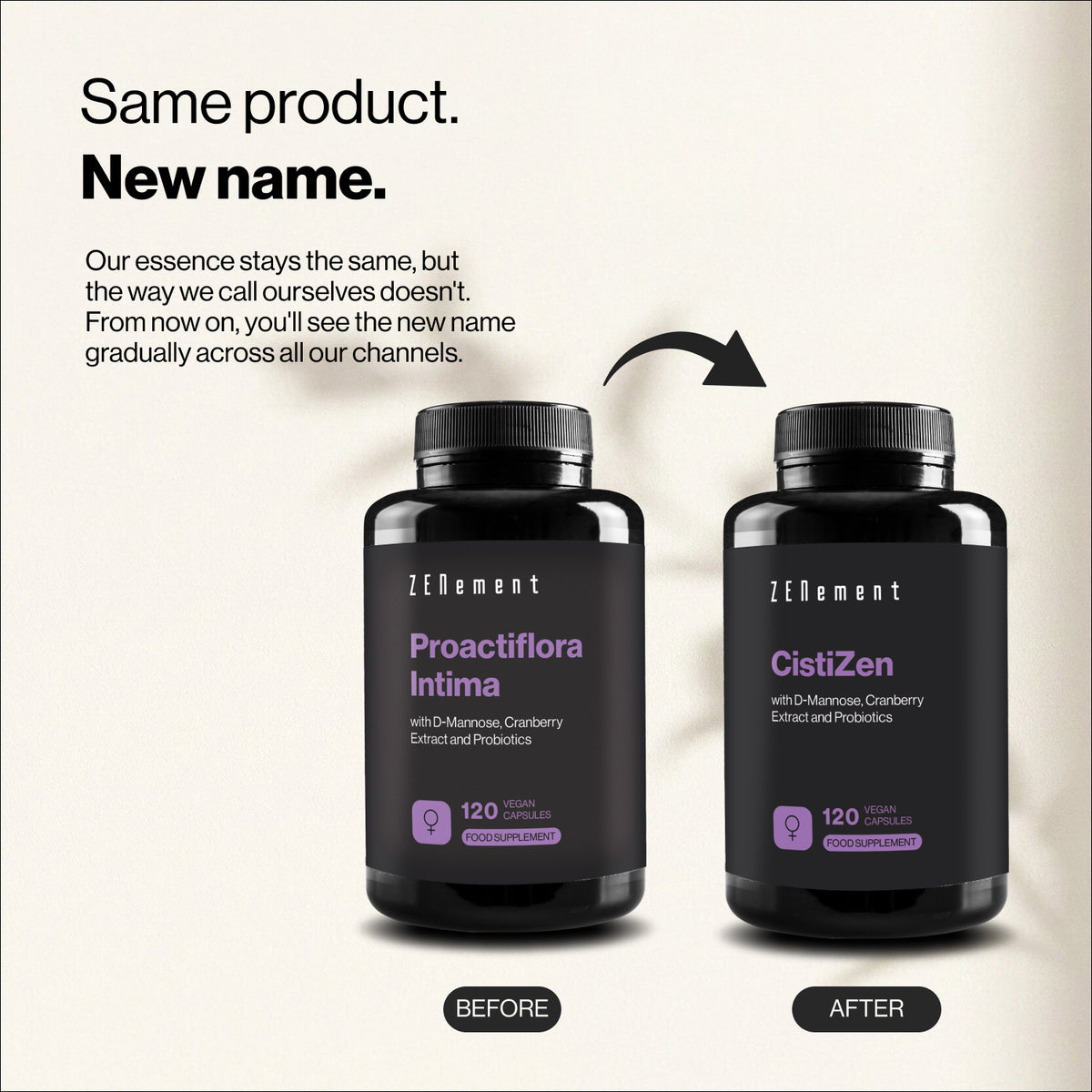 CistiZen with D-Mannose, Cranberry Extract and Probiotics