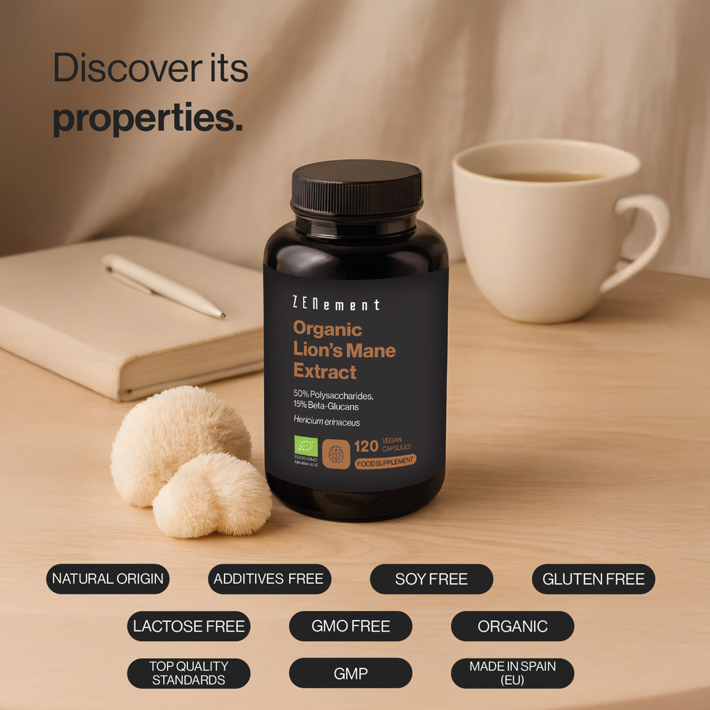 Organic Lion's Mane extract 50% Polysaccharides, 15% Beta-Glucanes