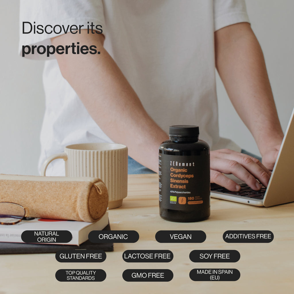 Extrait de Cordyceps sinensis Biologique 40% Polysaccharides