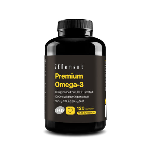 Premium Omega-3 In Triglyceride Form, IFOS Certified