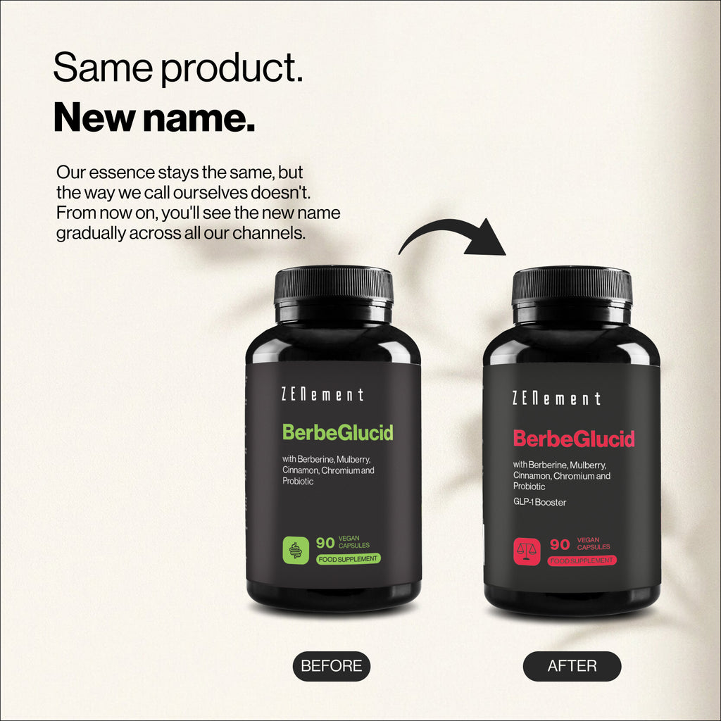 BerbeGlucid with Berberine, Mulberry, Cinnamon, Chromium and Probiotic