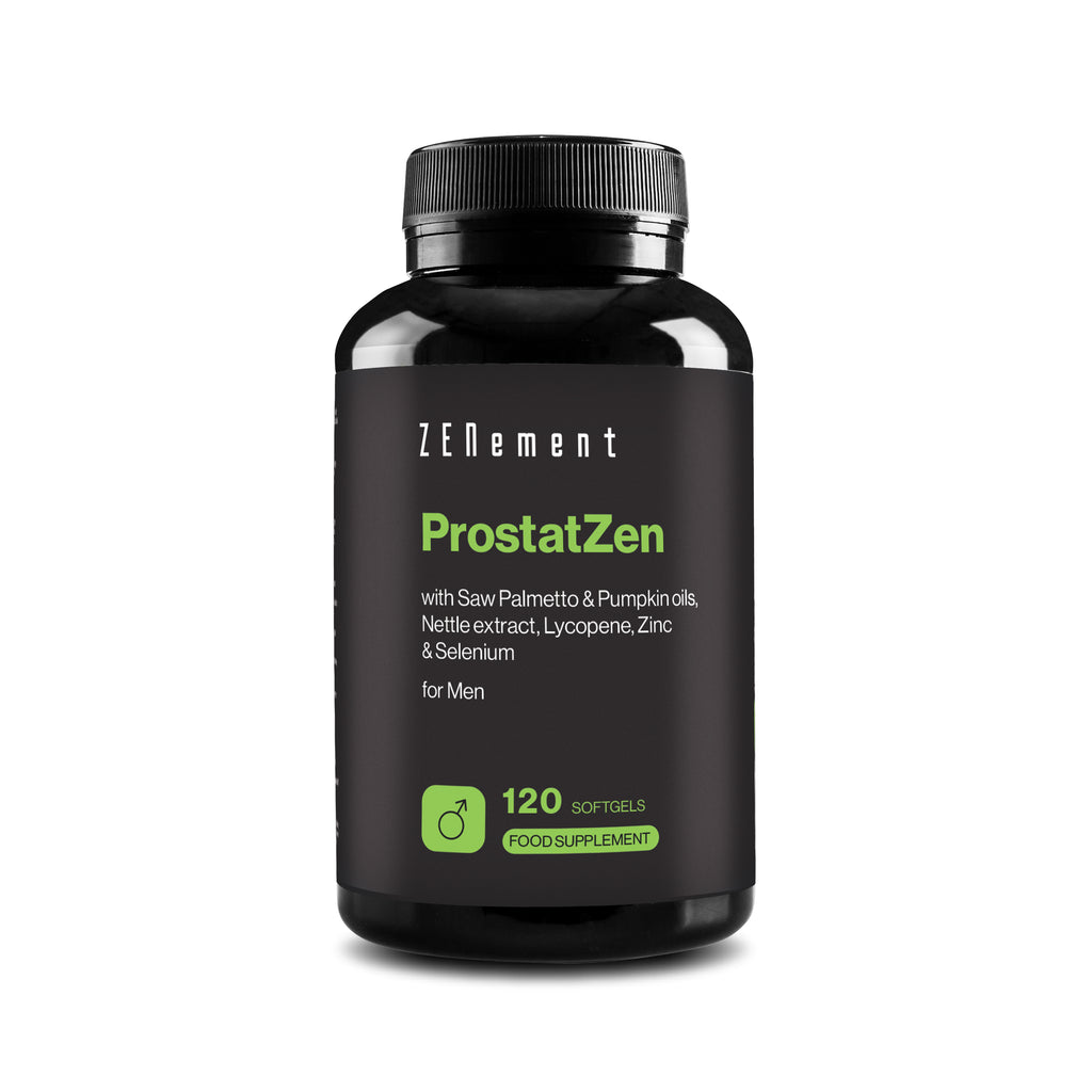 ProstatZen mit Sägepalmen und Kürbiskernölen, Brennnesselextrakt, Lycopin, Zink und Selen
