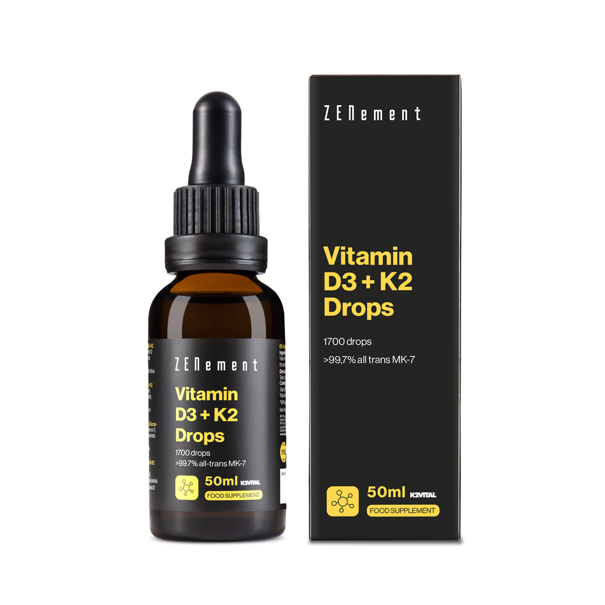 Vitamin D3 + K2 Drops