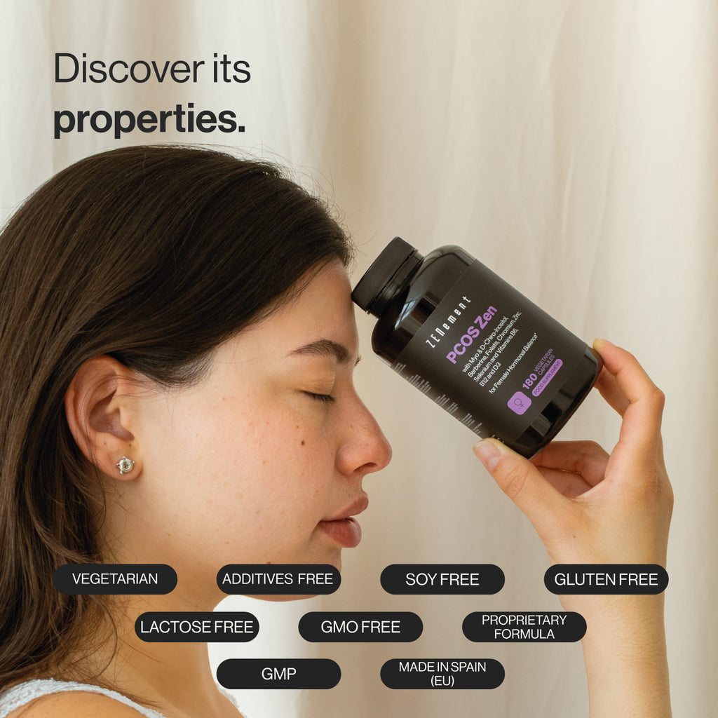 PCOS Zen - Myo/D-Chiro-Inositol 105:1, Liposomales Berberin - Zenement