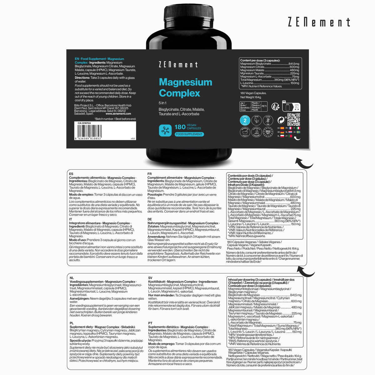 Magnesium Complex 5 in 1