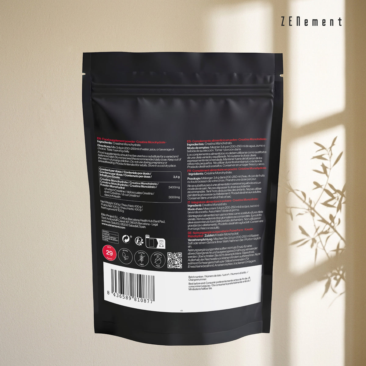 Creatine Monohydrate Pure Powder