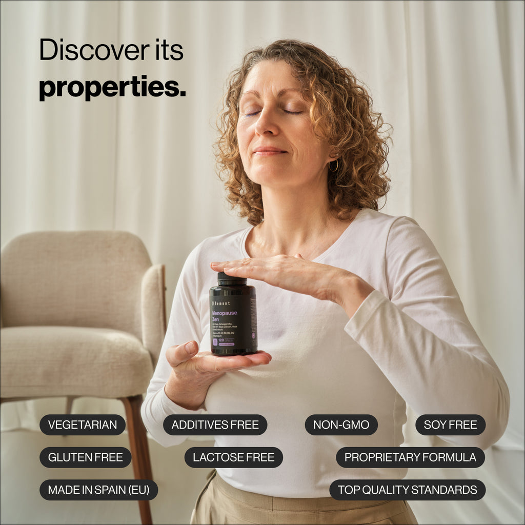 Menopause Zen with Sage, Ashwagandha KSM-66®, Black Cohosh, Hops & Pine Extracts