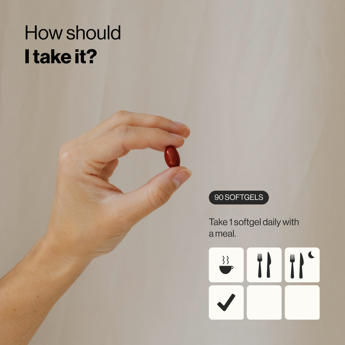 Ubiquinol CoQ10 100mg per softgel