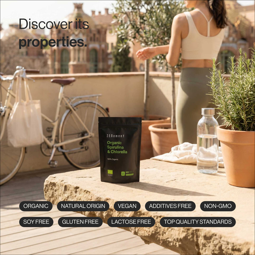 Organic Spirulina & Chlorella 100% Organic