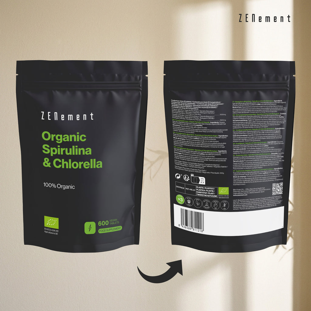 Organic Spirulina & Chlorella 100% Organic