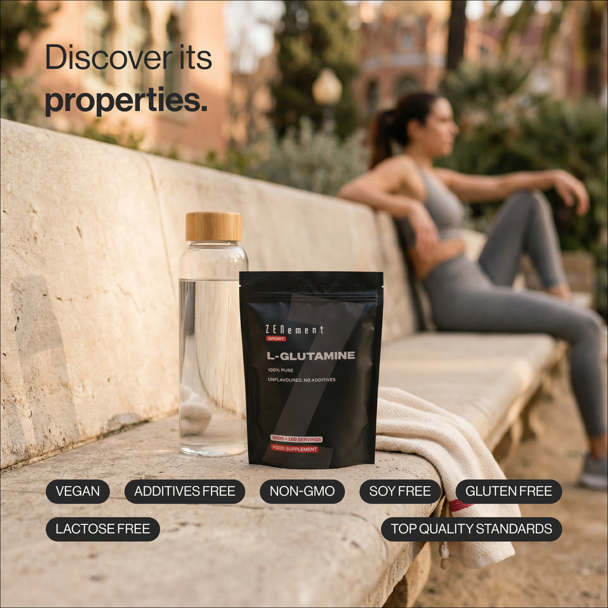 L-Glutamine Unflavoured, no additives